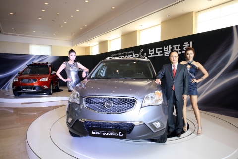 �ֿ��ڵ���, �Ű��� CUV ��Korando C�� ���