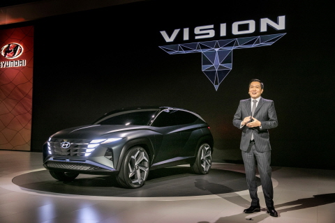 �����ڵ���, 2019 LA ������ SUV �ܼ�Ʈī ��Vision T������...