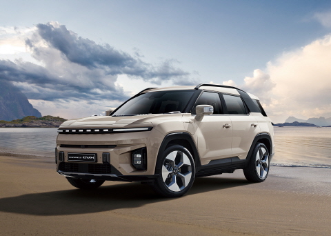 KG �����Ƽ, SUV �״���� EV ���䷹�� EVX�� ���