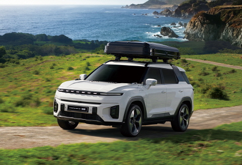 KG �����Ƽ, ���� ���� SUV ���� ���䷹�� EVX �ꡯ ���